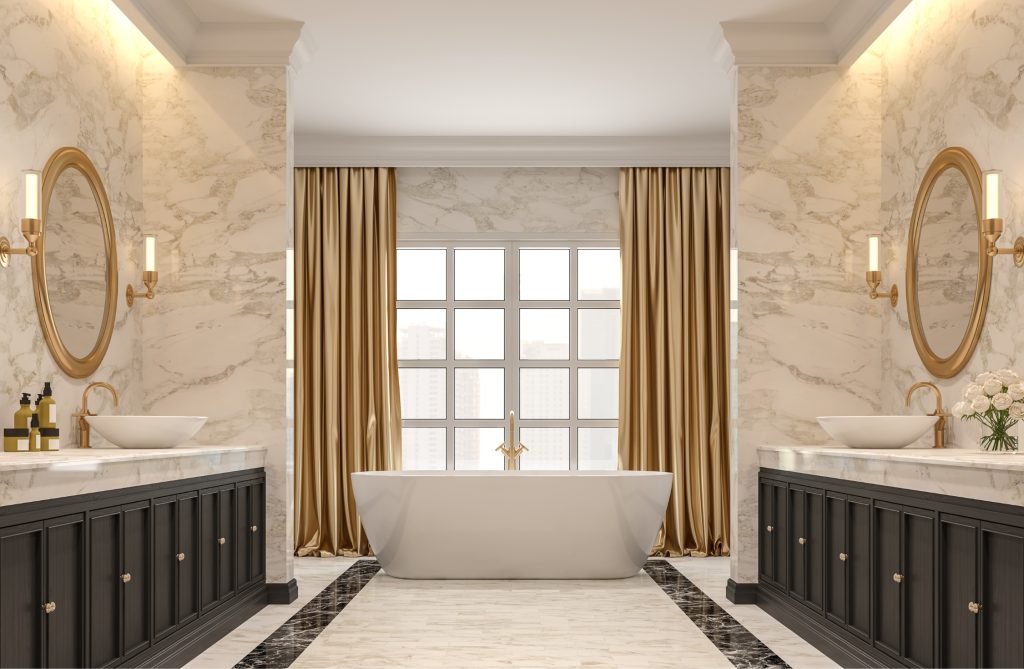 Không Gian Mẫu Phòng Tắm 2. Nơi Vẻ Đẹp Thiên Nhiên Gặp Gỡ Hiện Đại