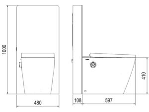 Bồn Cầu Điện Tử P.16.321 2 p.16.321 2