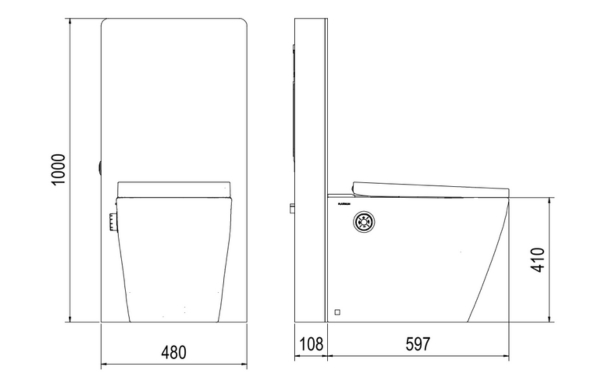 Bồn Cầu Điện Tử P.16.321 5 bồn cầu điện tử p.16.321