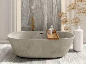 GẠCH ỐP LÁT TRAVERTINO GREY