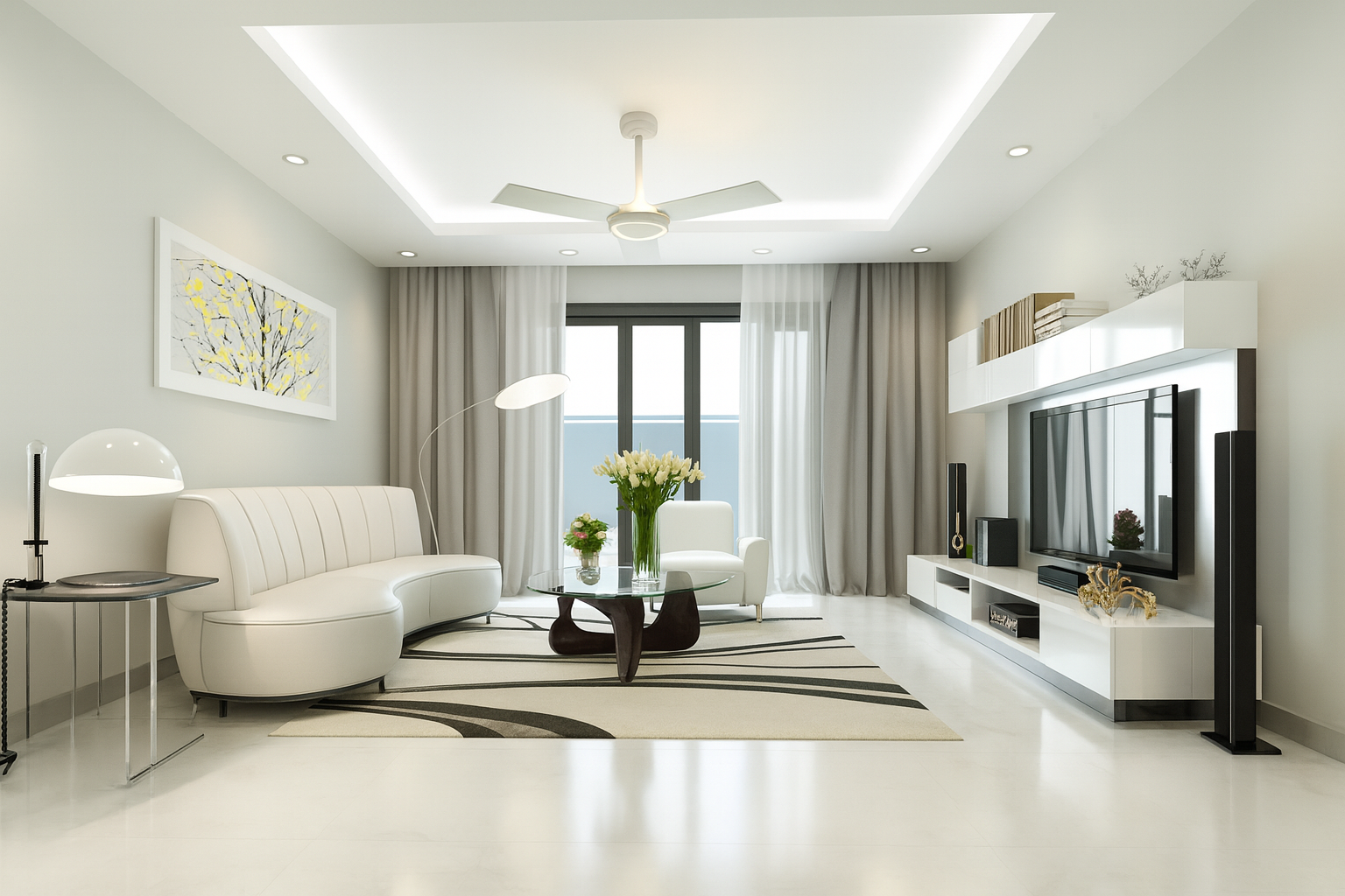 Phong Cách Hiện Đại Không Gian Sống Tối Giản Và Năng Động 2 Phong Cách Hiện Đại Không Gian Sống Tối Giản Và Năng Động