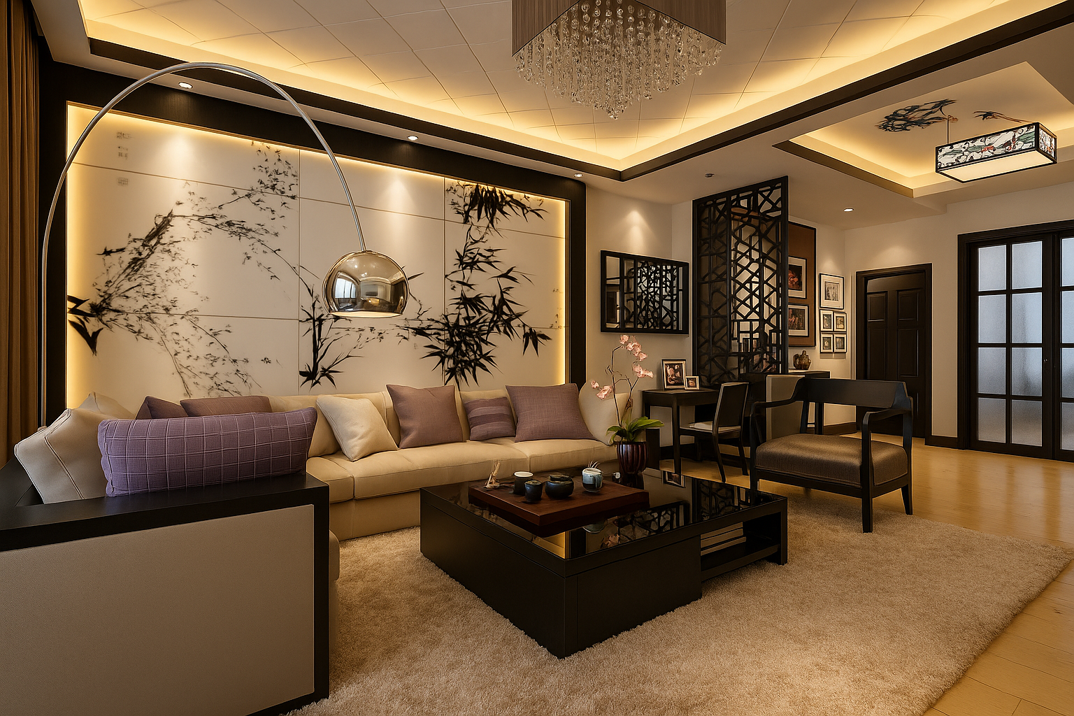 Phong Cách Á Đông, Vẻ Đẹp Tĩnh Tại Trong Không Gian Sống Hiện Đại 5 1c50310b 6035 4f64 b375 64e6ddc5cd1c