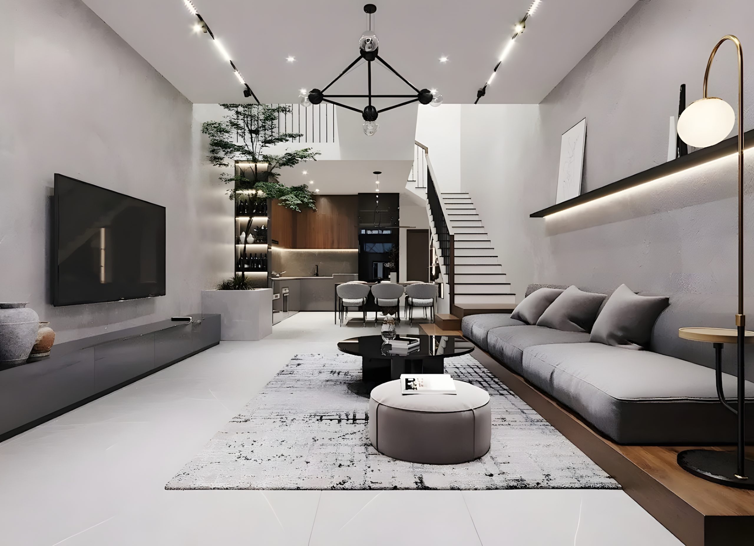 Phong Cách Đương Đại Không Gian Sống Phóng Khoáng & Thời Thượng 2 PHONG CACH DUONG DAI scaled