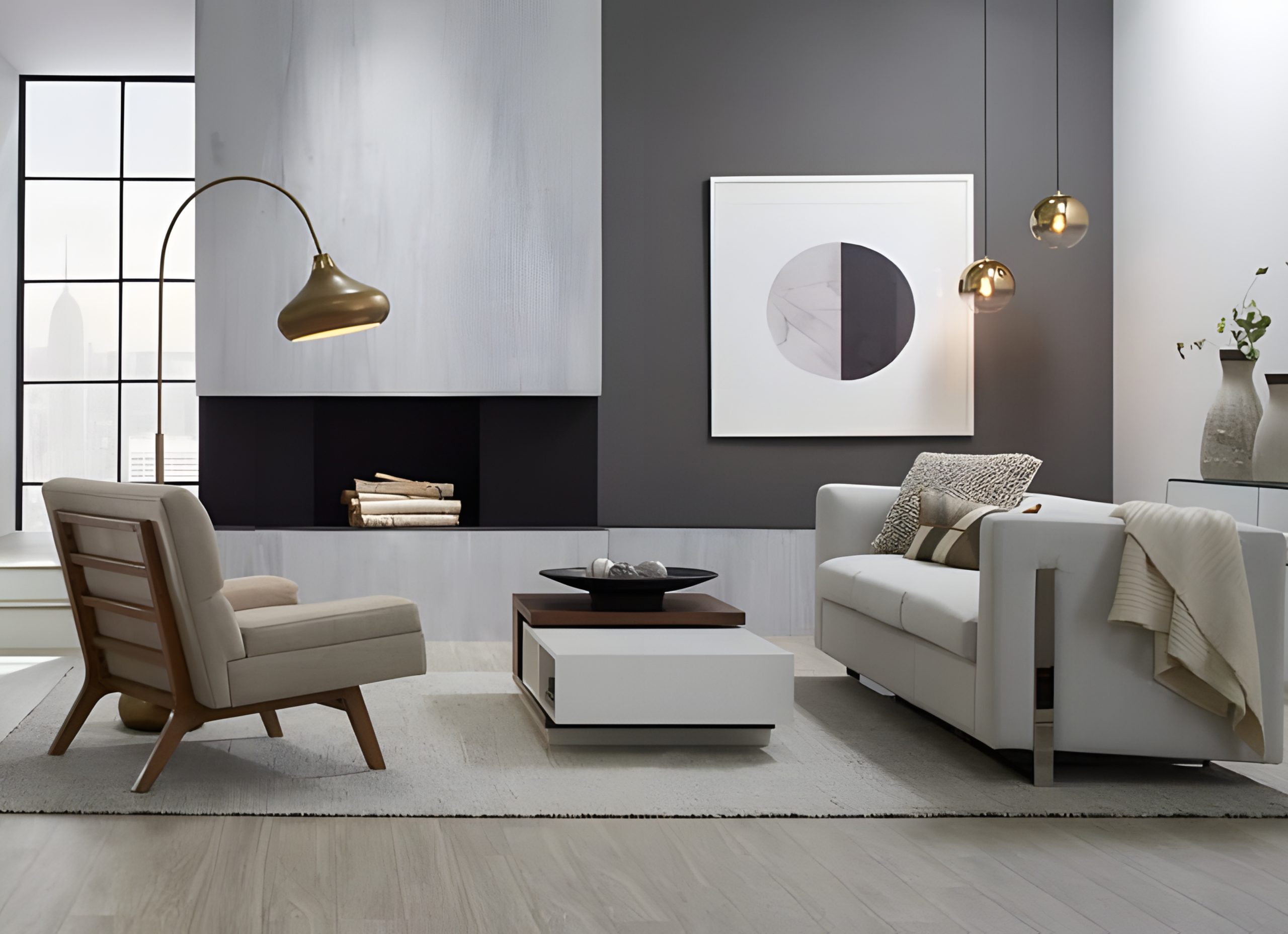 Phong Cách Đương Đại Không Gian Sống Phóng Khoáng & Thời Thượng 4 PHONG CACH DUONG DAI3 scaled