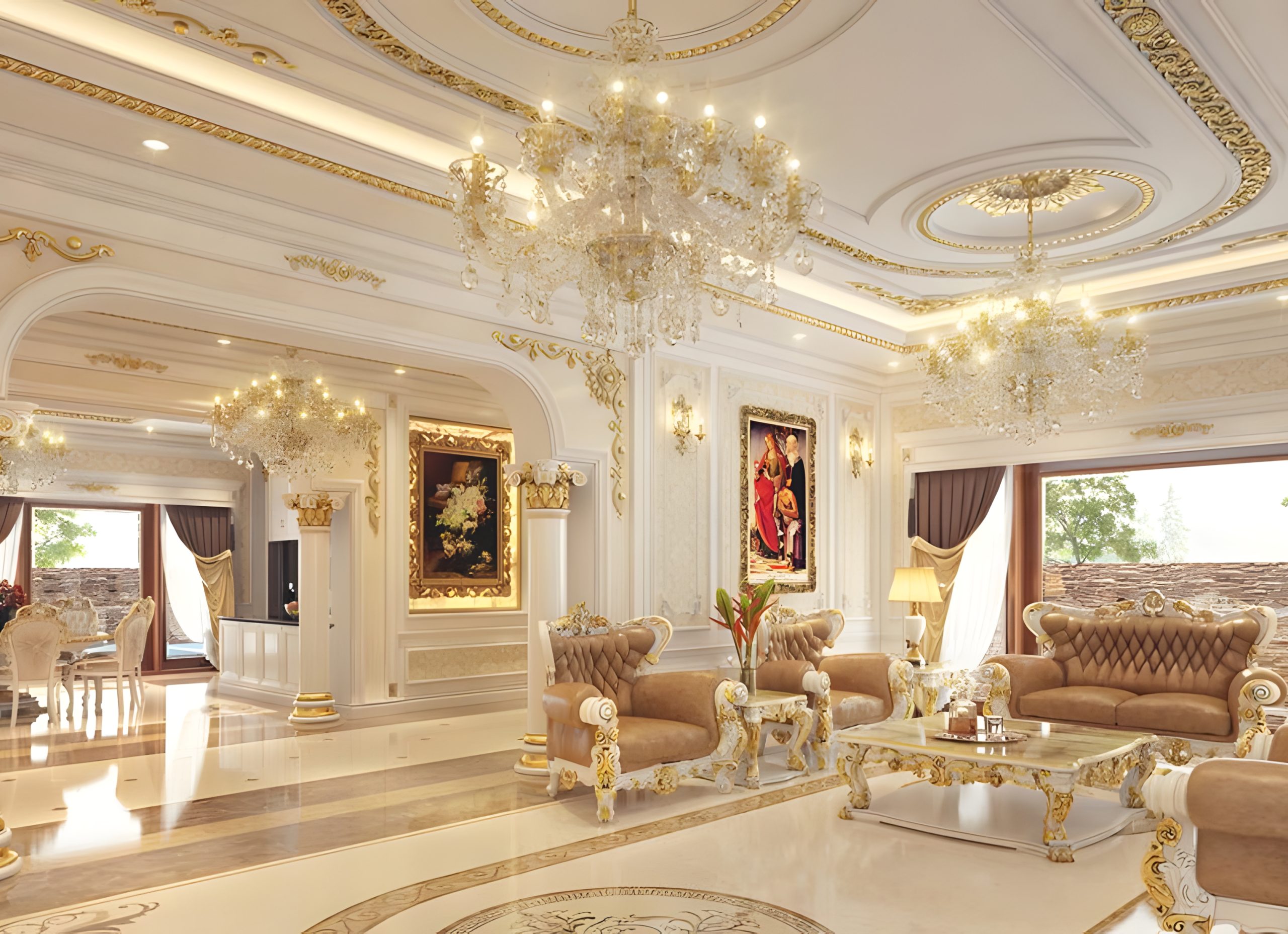 Phong Cách Tân Cổ Điển Không Gian Sống Sang Trọng & Tinh Tế 1 Phong Cách Tân Cổ Điển Không Gian Sống Sang Trọng & Tinh Tế