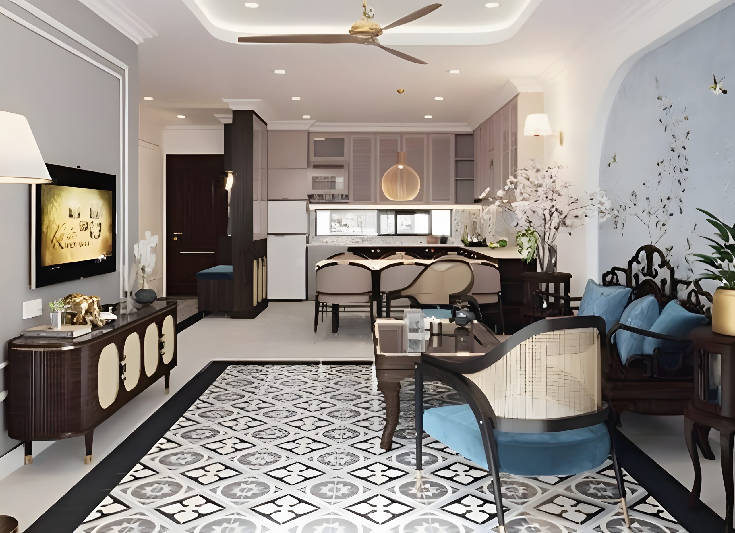 Phong Cách Truyền Thống Không Gian Sống Ấm Áp & Đậm Bản Sắc 2 Phong Cách Truyền Thống Không Gian Sống Ấm Áp & Đậm Bản Sắc