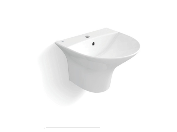 Chậu Liền Chân Treo Tường V63